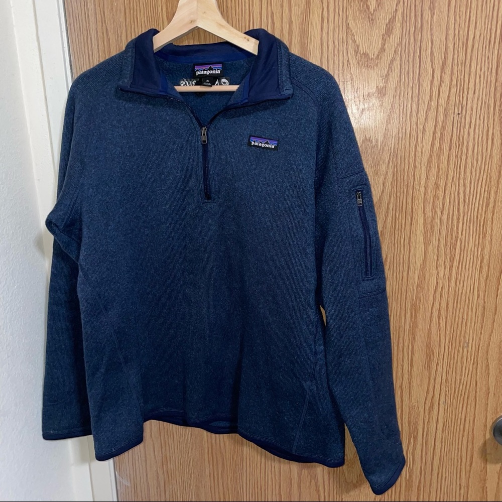 Patagonia Womens Better Sweater Fleece Pullover Quarter Zip